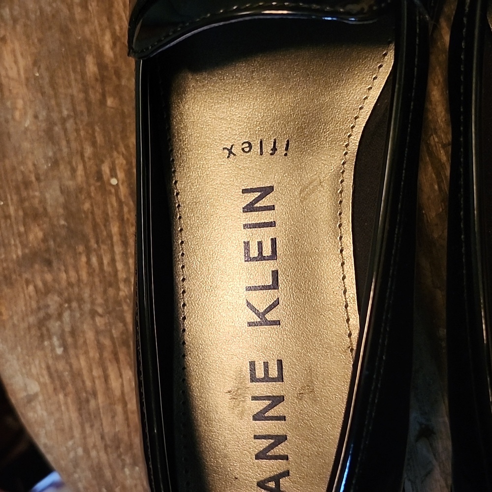 Anne Klein Flex Bingo Black Loafers 6.5 - Picture 5 of 11